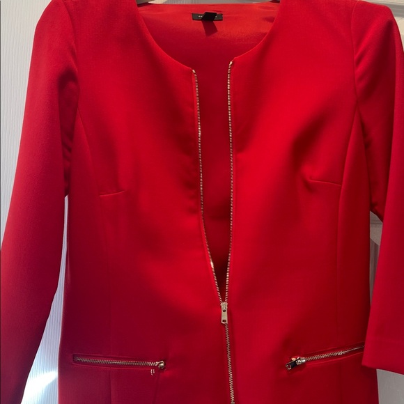 Ann Taylor Red 3/4 Sleeve Dress size 6
HEW - Picture 4 of 5